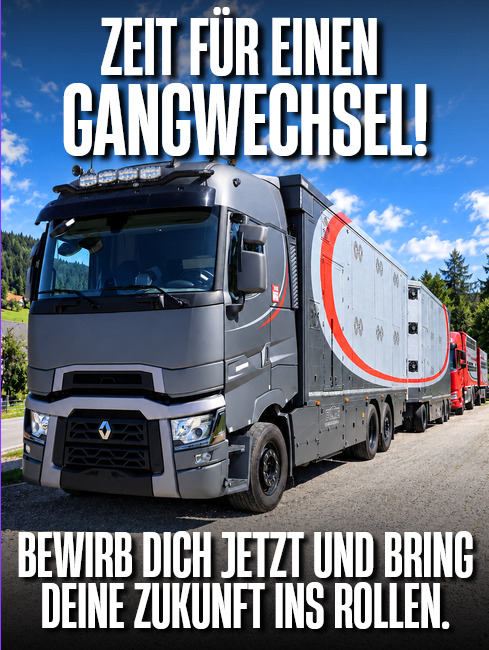 Offene Stelle: Chauffeur/in Kat. C/E - Tiertransport